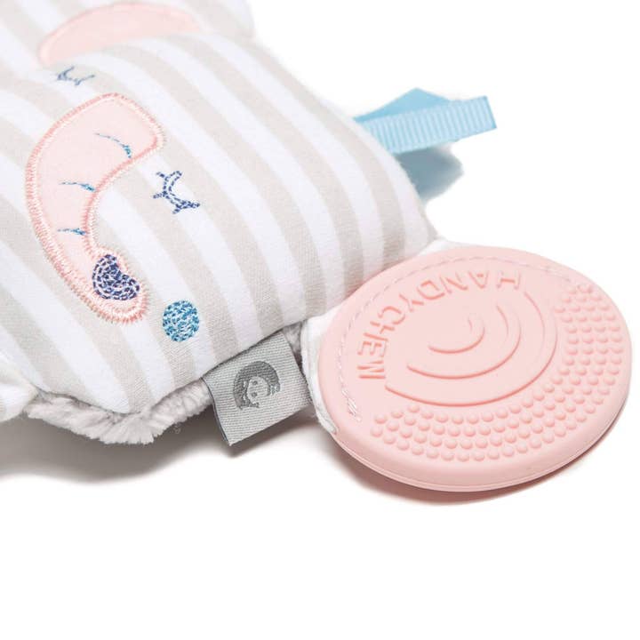 Cheeky Chompers UK - Wholesale Teether (Not Clip-On) - Baby - Handychew Sensory Teething Toy - Darcy the Elephant