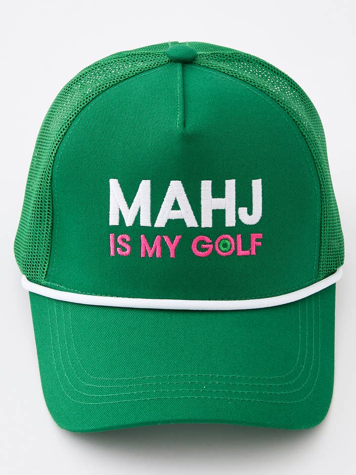 Mahj Is My Golf Hat for wholesale by Oh My Mahjong