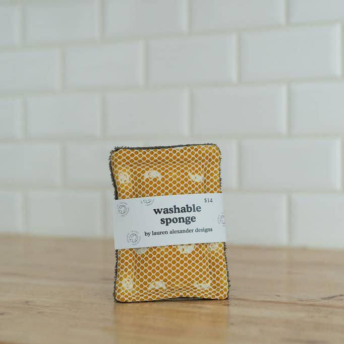 Washable Sponge - Dusk & Dawn for wholesale by Lauren Alexander Designs