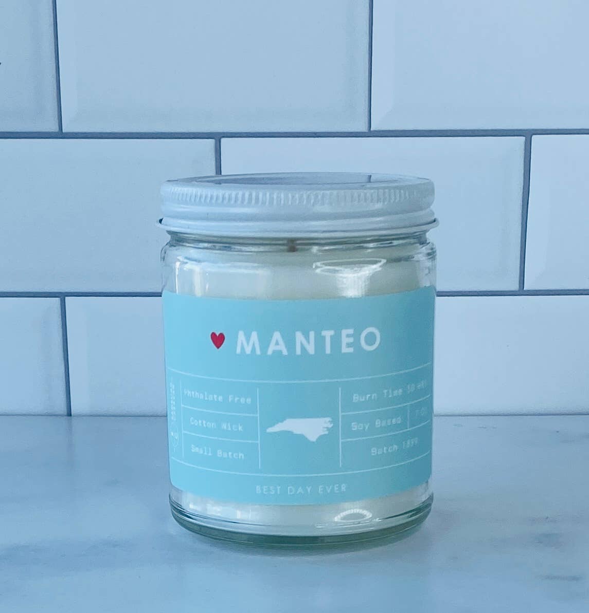 Rambling Caravan - Wholesale Jar/Filled Candle - Manteo, Outer Banks, NC Candle0