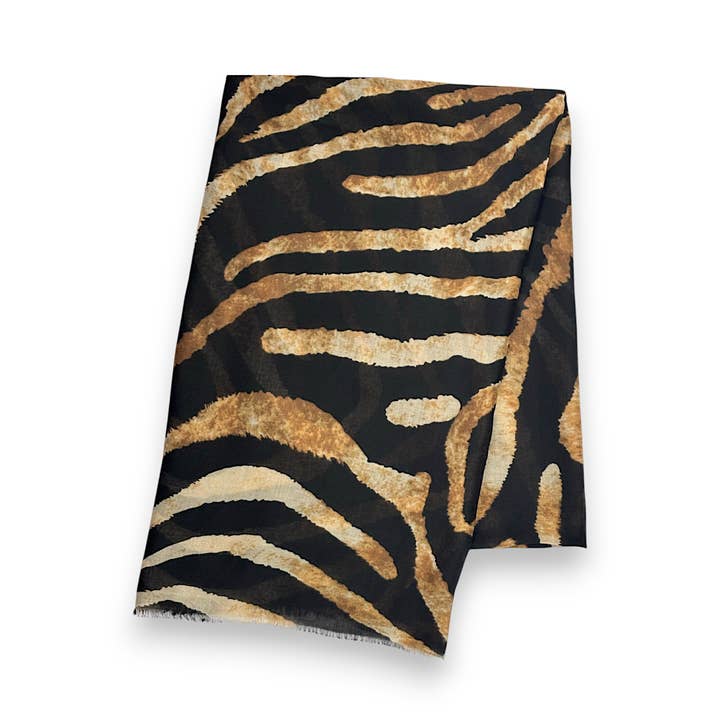 Lili Scarves - Wholesale Scarf - Women's - Summer Zebra Print Scarf