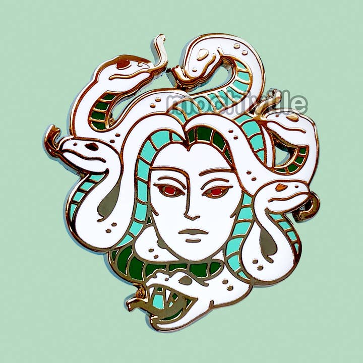 Medusa | Enamel Pin for wholesale by Mochiville