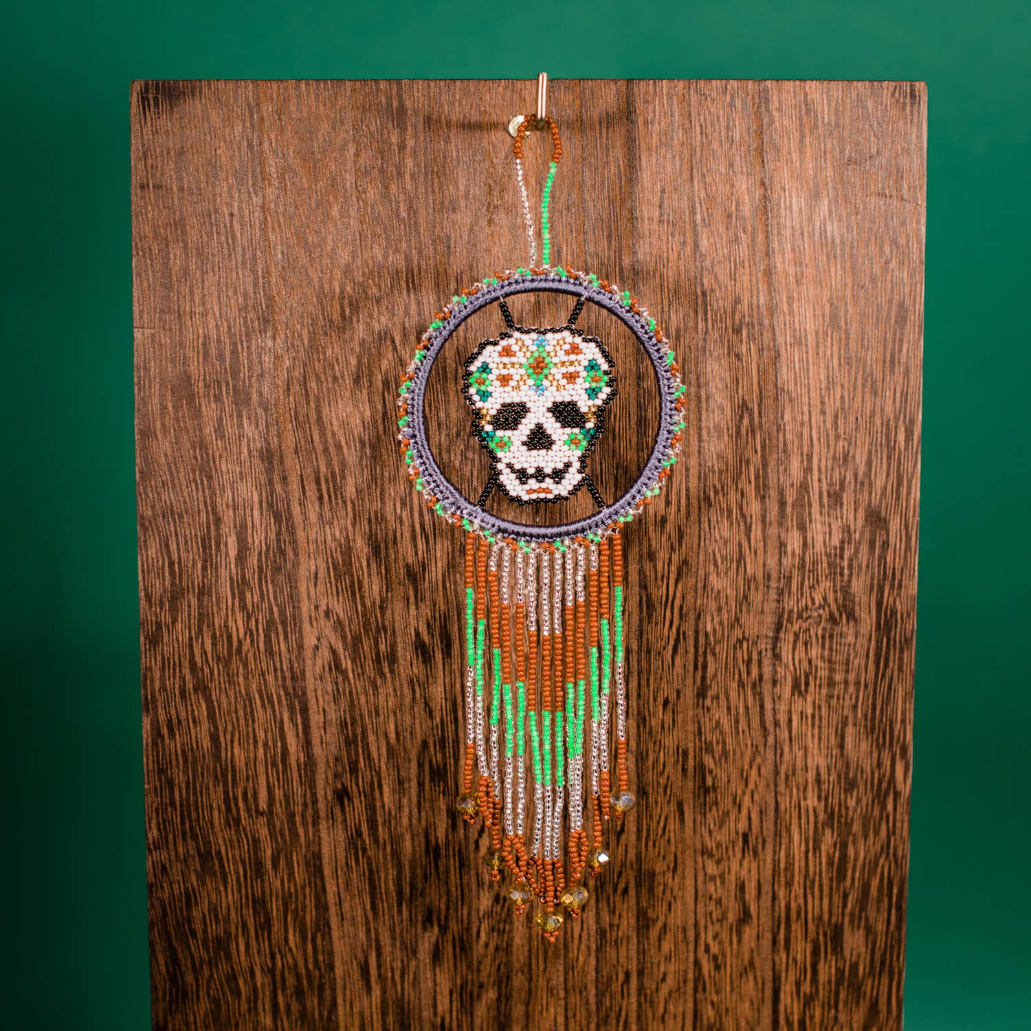 Lucia's Imports - Wholesale Dream Catcher - Sugar Skull Skeleton Dream Catcher (Closeout)4