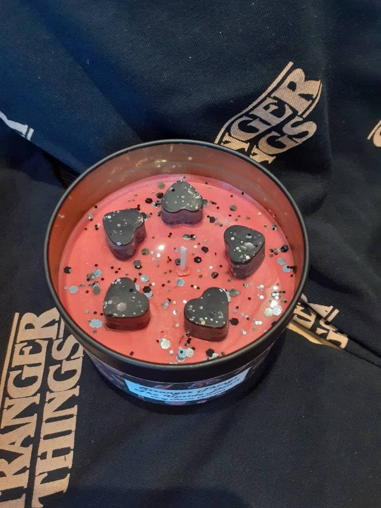 Cosy Rosie Candles – wholesale Jar/filled candle – Stranger Things The Upside Down Candle gift Handmade Soy Wax2