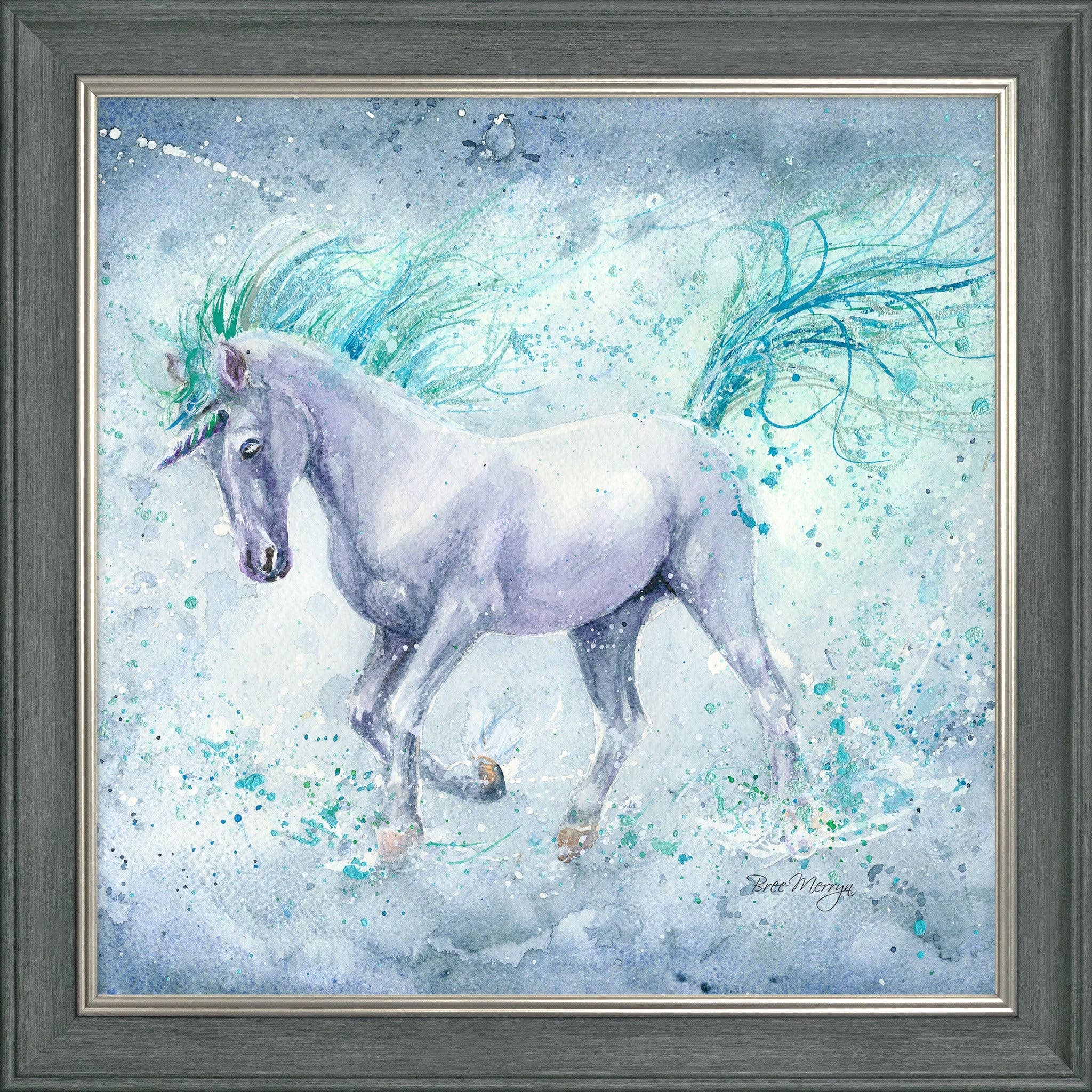 Bree Merryn Art Ltd - Wholesale Kunstprint - Silvermist vierkante ingelijste afdruk (13" of 19")11