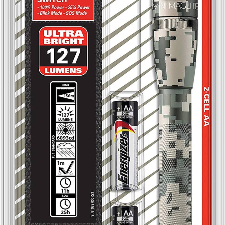MAGLITE Mini LED 2-Cell AA Flashlight, 127 Lumens for wholesale by Benhalex