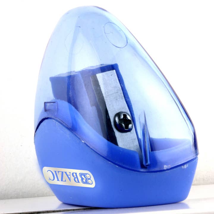 Luna Office Supply - Everyday Essential – wholesale Pencil sharpener – Dual Blades Sharpener with Triangle Receptacle- 2 Pack3