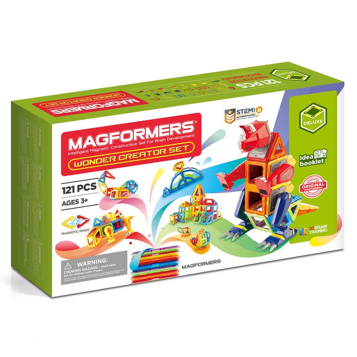 Magformers Australia - Wholesale Building set – Child - Wonder Creator Set 121pcs