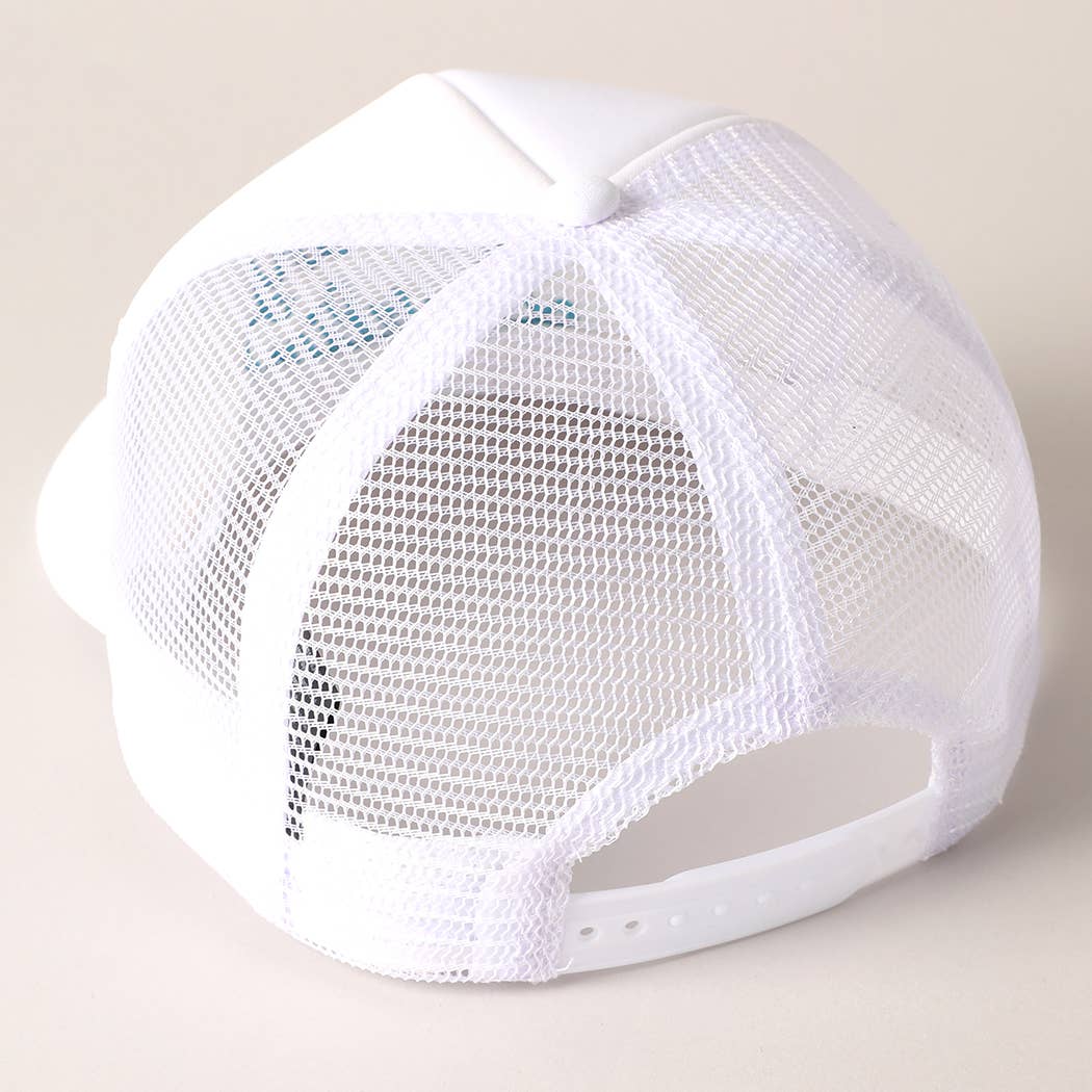 Fashion City - Wholesale Trucker Hat - Women's - Howdy Darlin' Embroidered Mesh Back Trucker Cap12