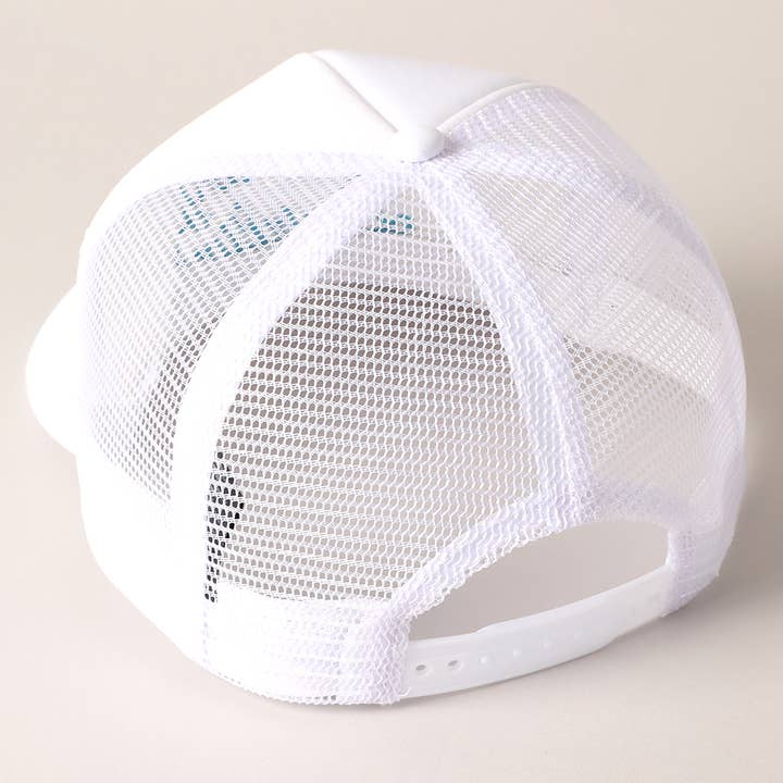 Fashion City - Wholesale Trucker Hat - Women's - Howdy Darlin' Embroidered Mesh Back Trucker Cap12