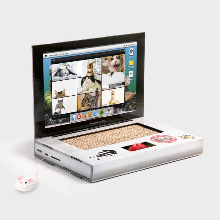 SUCK UK Ltd - USA - Wholesale Pet Scratcher - Cat - Cat Laptop Scratch Pad1