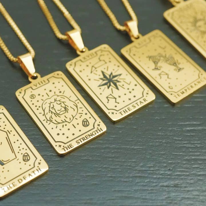 Animira Jewels - Wholesale Pendant/Charm Necklace - Tarot Deck Card Necklace4