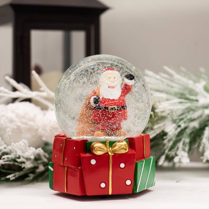 EAST AVENUE - Wholesale Snow globe - Santa Presents Christmas Musical Snow Globe5