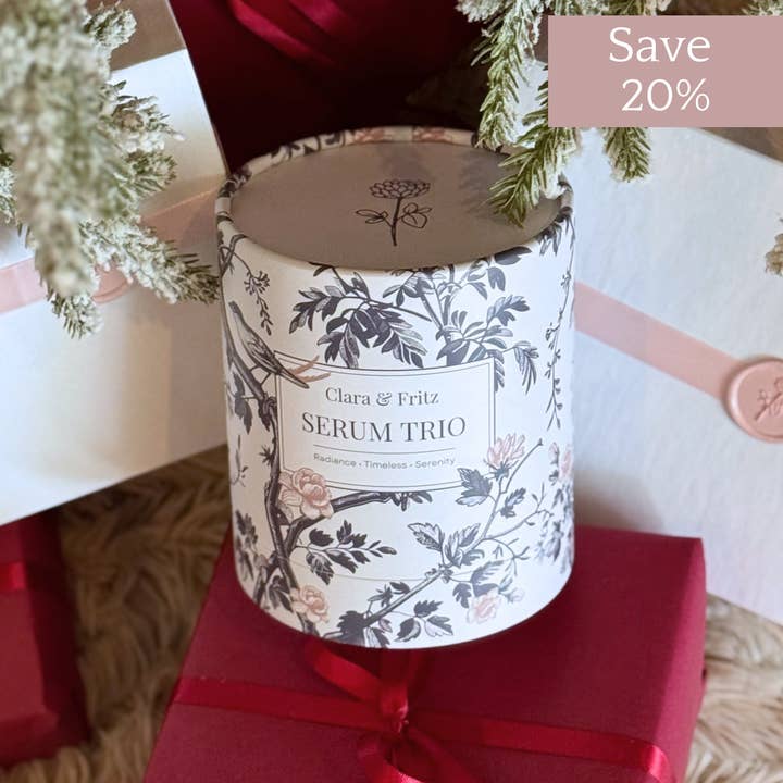 Clara & Fritz - Wholesale Facial Serum/Concentrate - The Serum Trio Gift Set2