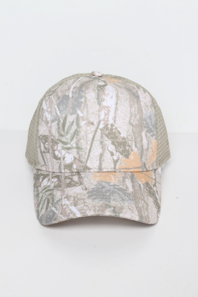 David And Young - Wholesale Trucker Hat - Women's - Camo Woods Print Mesh Back Trucker Cap5