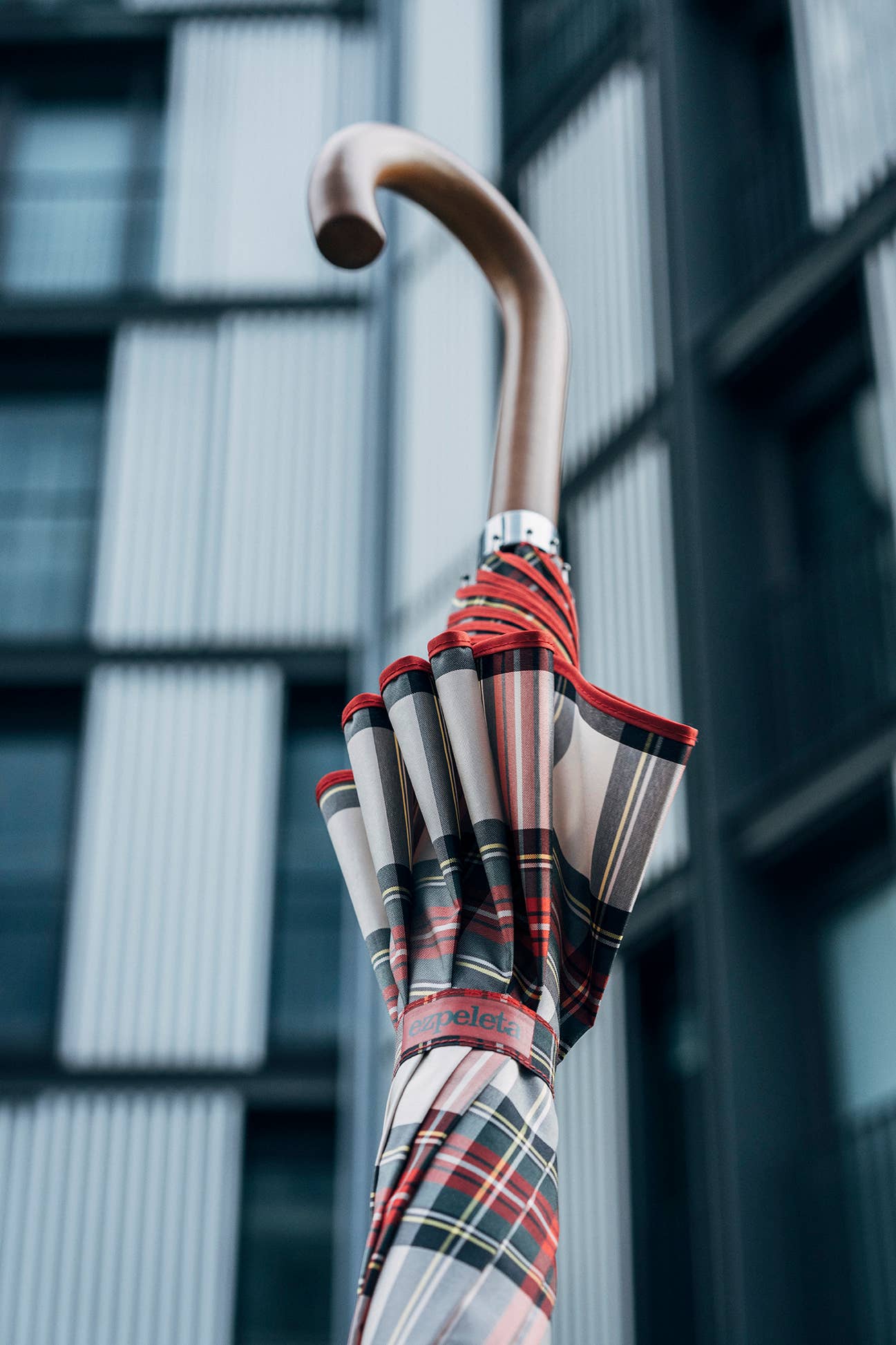 Ezpeleta - Wholesale Umbrella - Unisex - EZPELETA Scottish plaid PYD Classical Regular Umbrella3