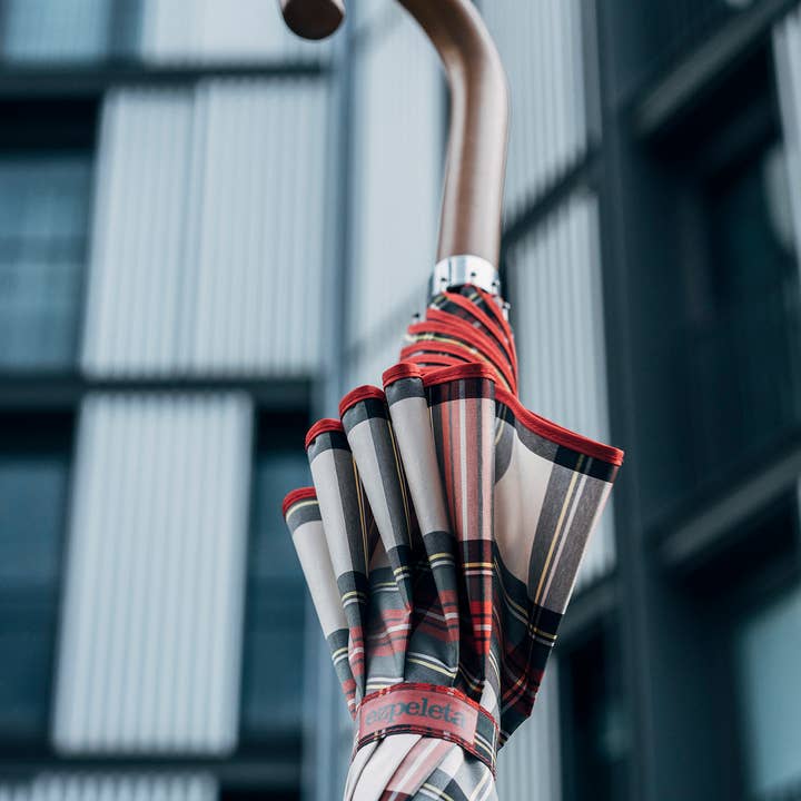 Ezpeleta - Wholesale Umbrella - Unisex - EZPELETA Scottish plaid PYD Classical Regular Umbrella3