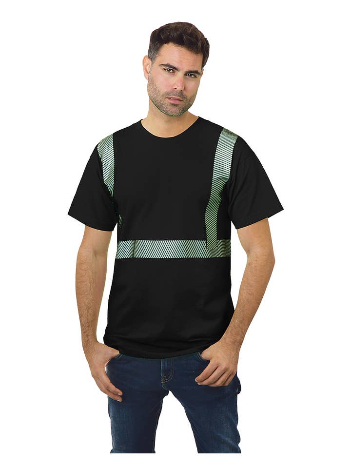 AST Sportswear - Wholesale Safety shirt – Men's - Hi Vis Tee 100 % Co Segmented2