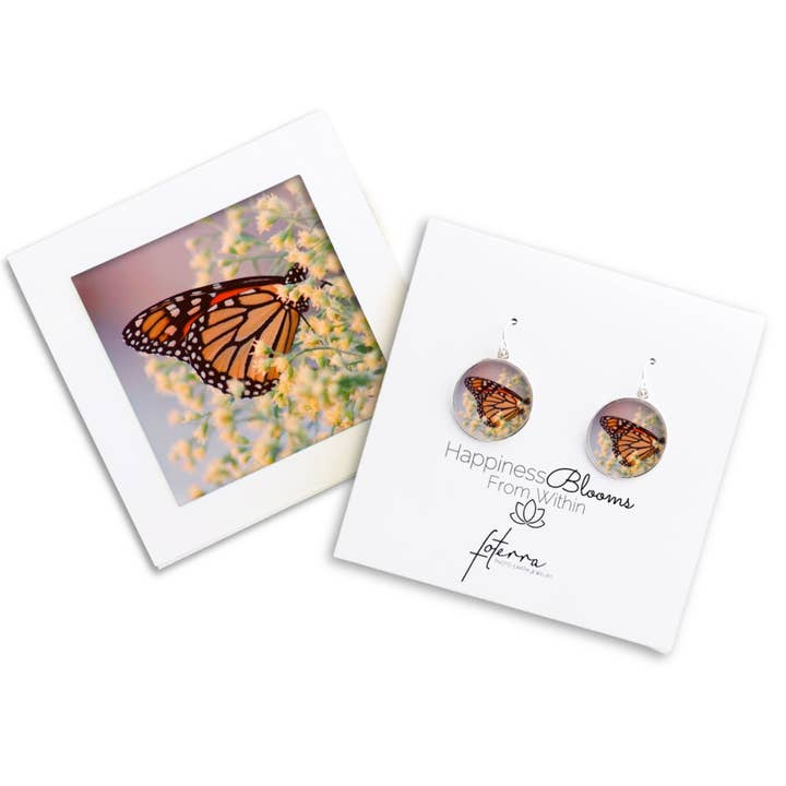 Monarch Large Circle Earrings for wholesale by Foterra Jewelry