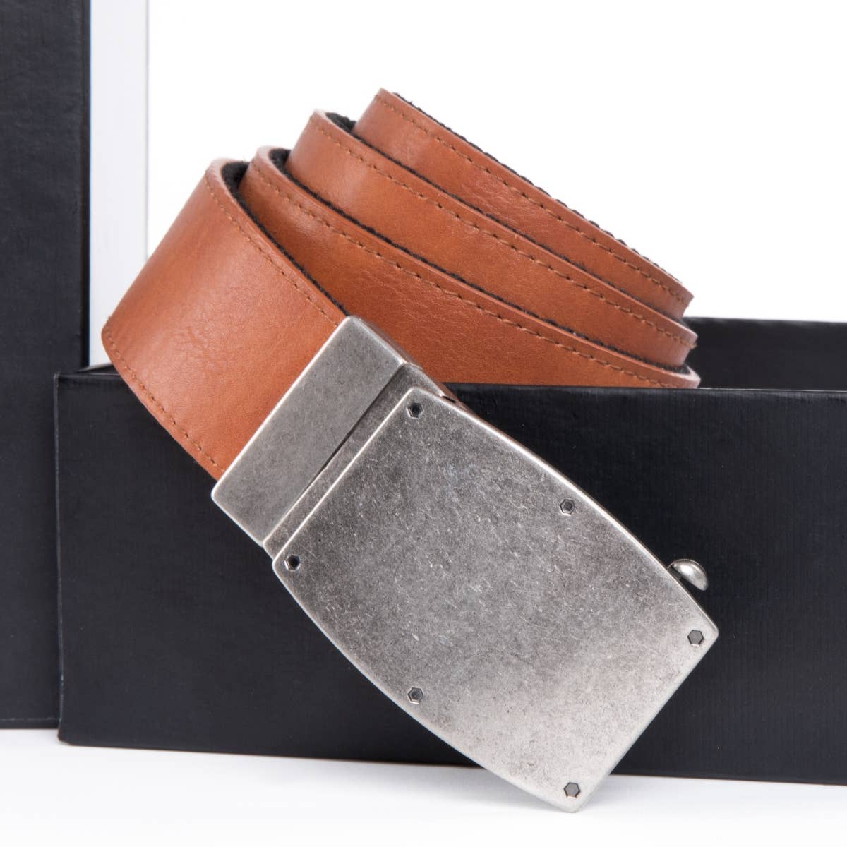 Fabio Valenti – wholesale Belt – Men's – Men's Big & Tall Ratchet Leather Belt Double Style - 2 Sides19