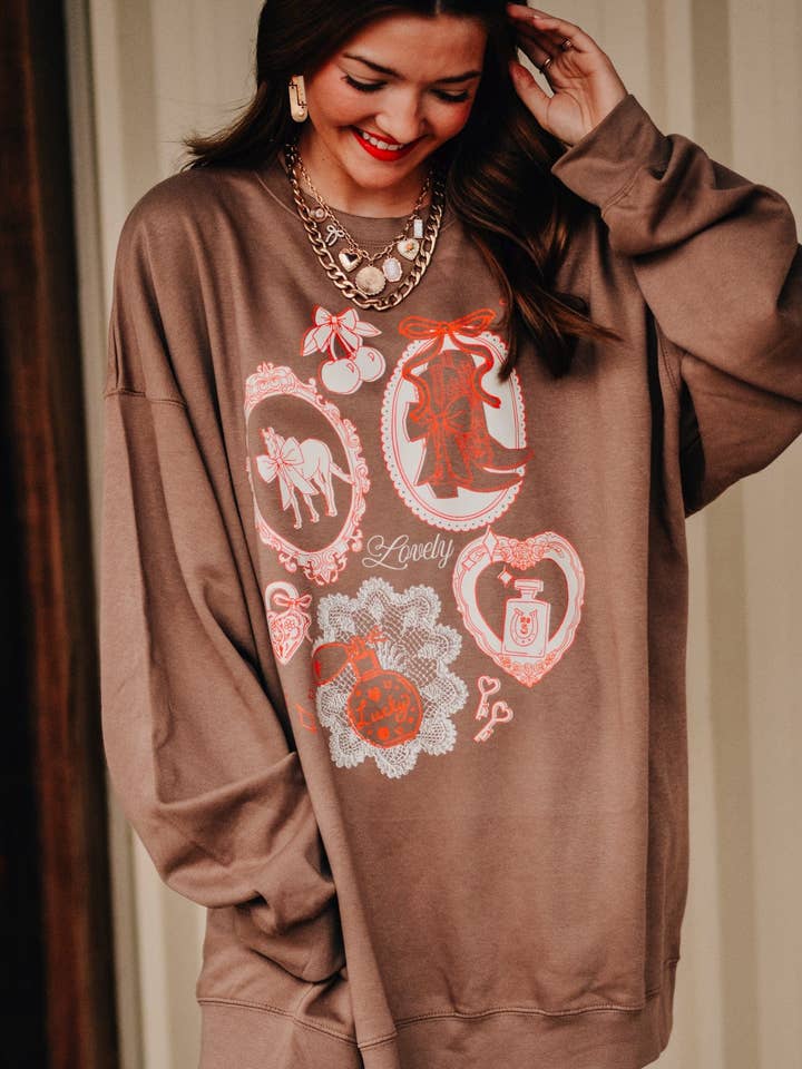 Luck and Love Sweatshirt for wholesale by Southern Bliss Co.