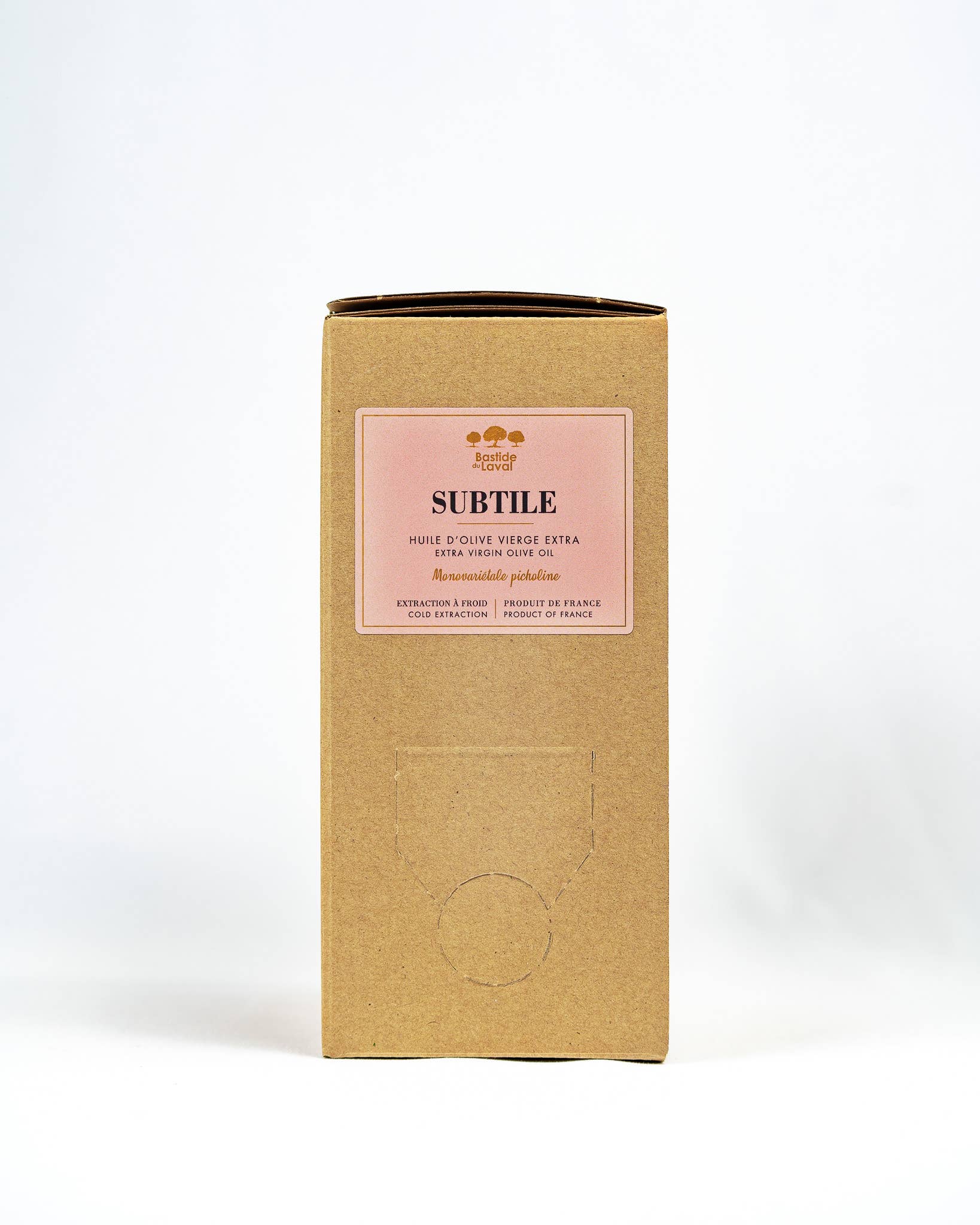 BASTIDE DU LAVAL - SARL Moulin du Grand Cèdre – wholesale Olive oil – Subtle Olive Oil - Bag in Box 3L0