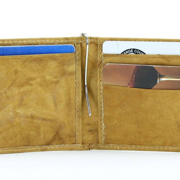 Leather Impressions Inc - Wholesale Wallet - Women's - Cowhide Money Clip Wallet Style: 175732