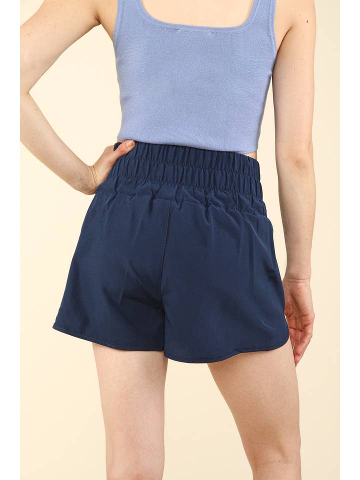 VERY J - Vendita all'ingrosso Pantaloncini sportivi - Donna - NP70025-Pantaloncini sportivi in vita elasticizzata15