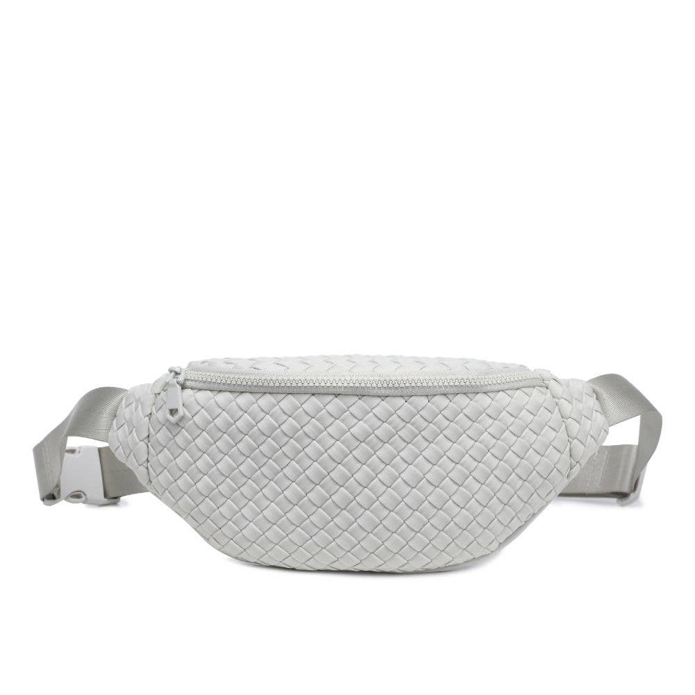Sol and Selene - Wholesale Belt Bag - Women's - Aim High Woven Neoprene Belt Bag85