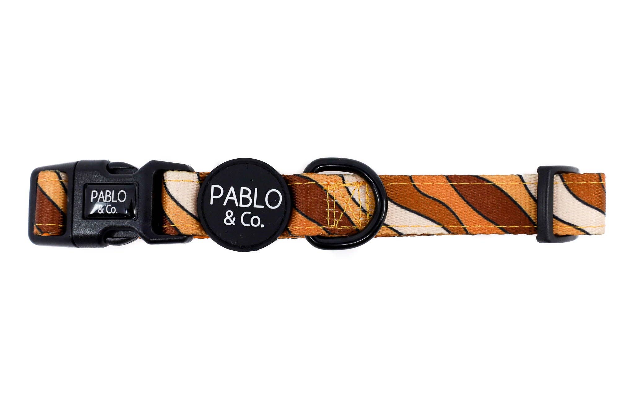 Pablo & Co. Boutique - Wholesale Pet collar – Dog - Espresso Swirls: Dog Collar