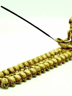 Yoga Skeleton Incense Burner for wholesale by Fantasy Gifts
