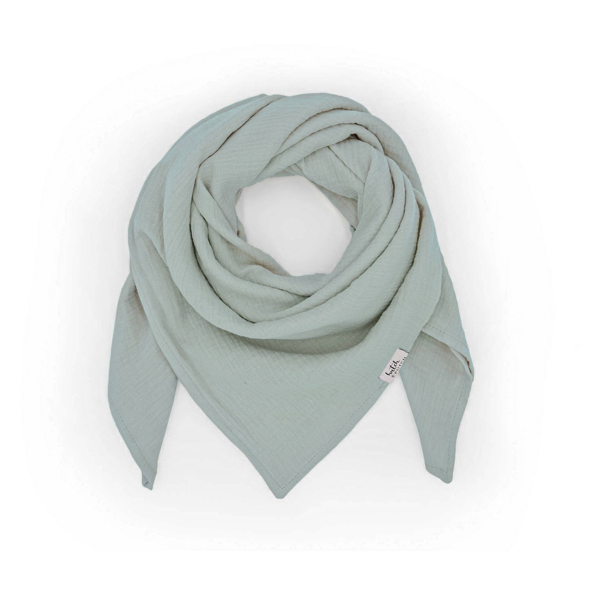 hutch&putch – wholesale Scarf – Child – Muslin scarf for toddlers • aquamarine0