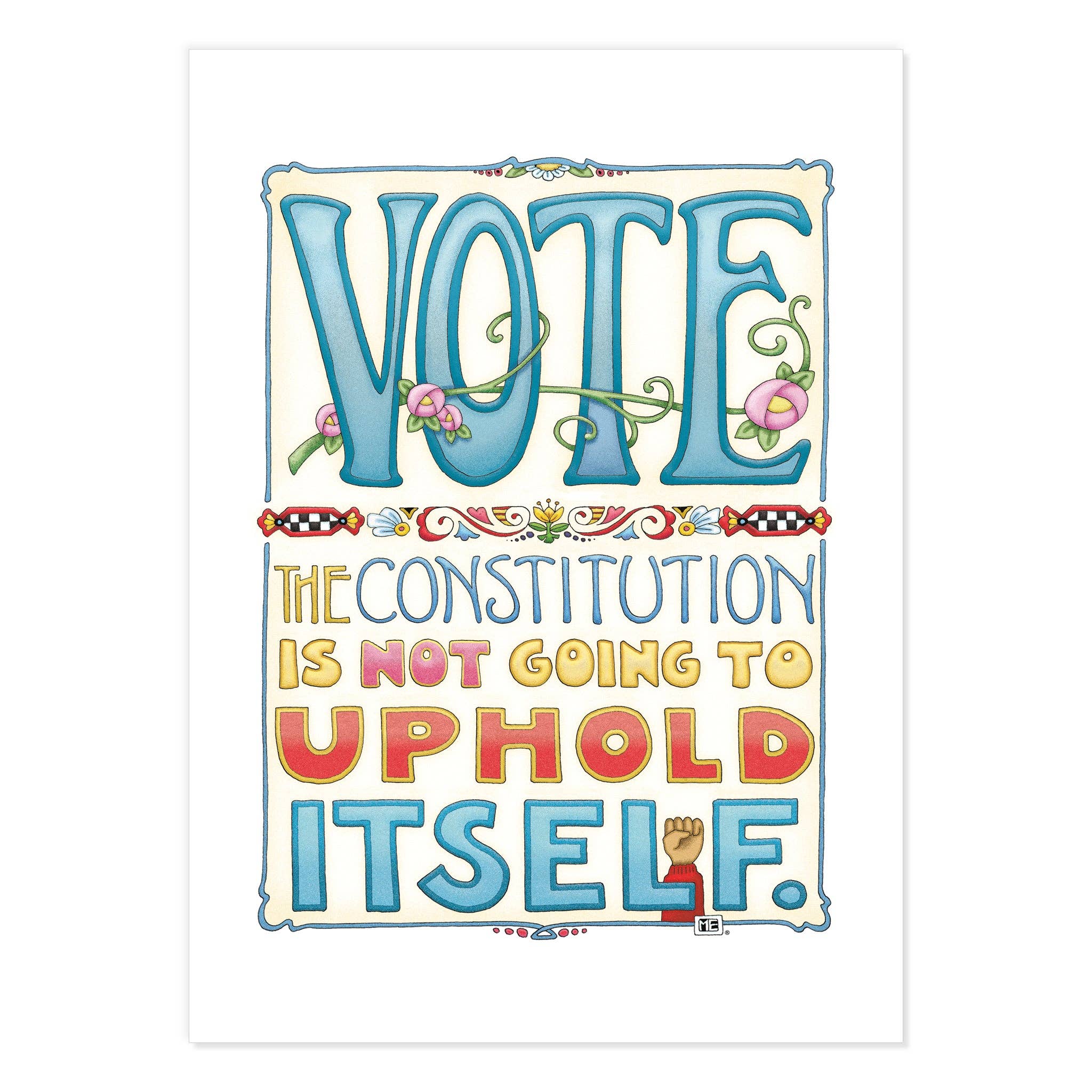 Mary Engelbreit Studios - Wholesale Postcard Set - Make Yourself Heard Postcards3