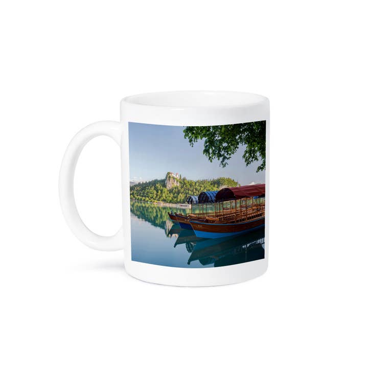 3dRose - Wholesale Coffee Mug - 3dRose, Slovenia, Bled, Lake Bled, Plenta Boats, Mug8