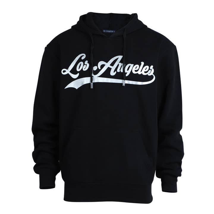 LeeHanTon - Wholesale Hoodie - Men's - Men's Fleece Lined Pullover Hoodie - Los Angeles