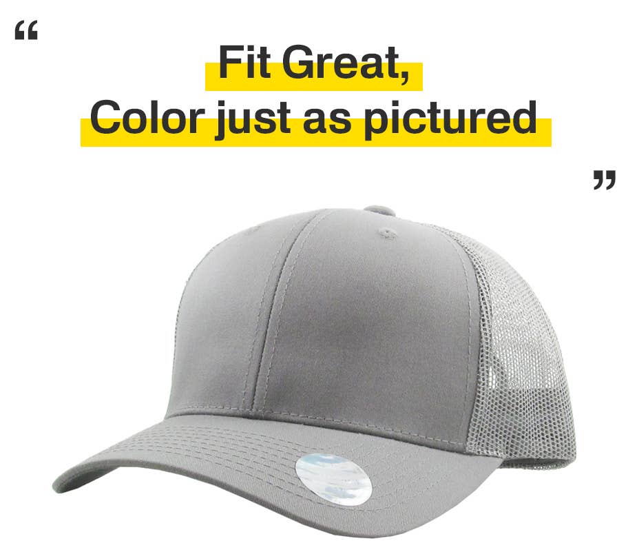 KBETHOS - Wholesale Trucker Hat - Unisex - CLASSIC 6 PANEL MESH BACK104