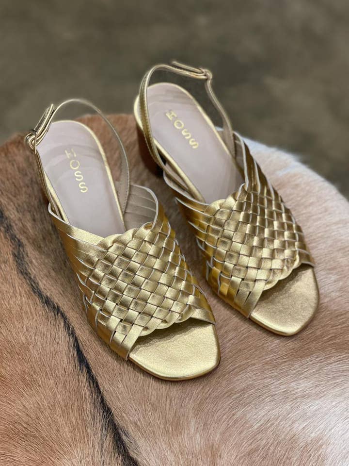 HOSS Palm Beach Weave Heels für den Großhandel von HOSS