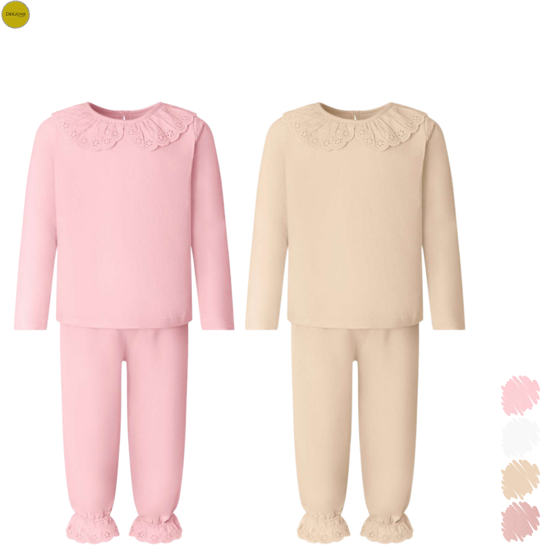 Silk Kids Plain Pyjama Sets Wholesale Blank Pyjamas For Your Store
