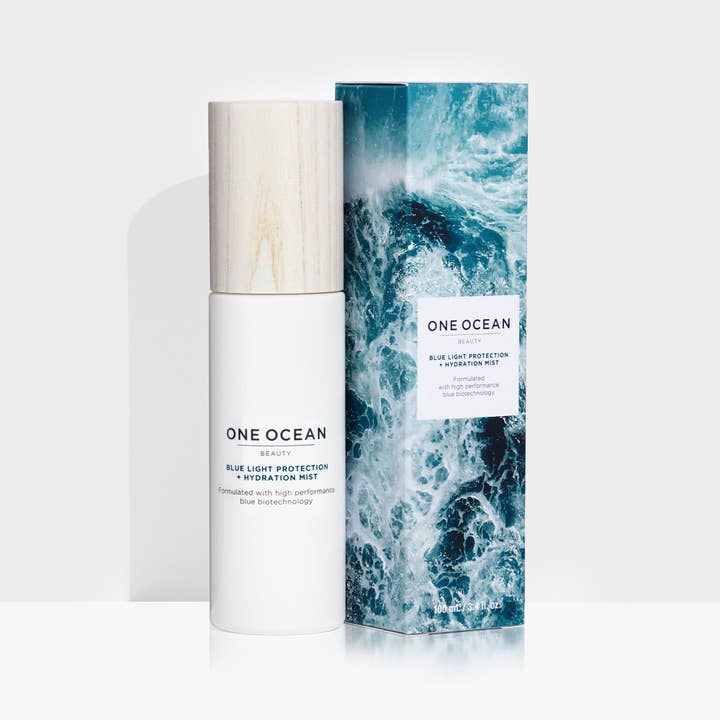 Blue Light Protection + Hidratação Elixir Spray por atacado de One Ocean Beauty
