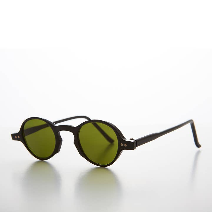 SUNGLASS MUSEUM - Wholesale Sunglasses – Unisex - Small Spectacle Sunglass with Color Tinted Lens - Augie8