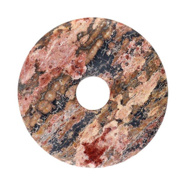 Large Jasper Leopard Donut for wholesale by Vives de la Cortada S.L