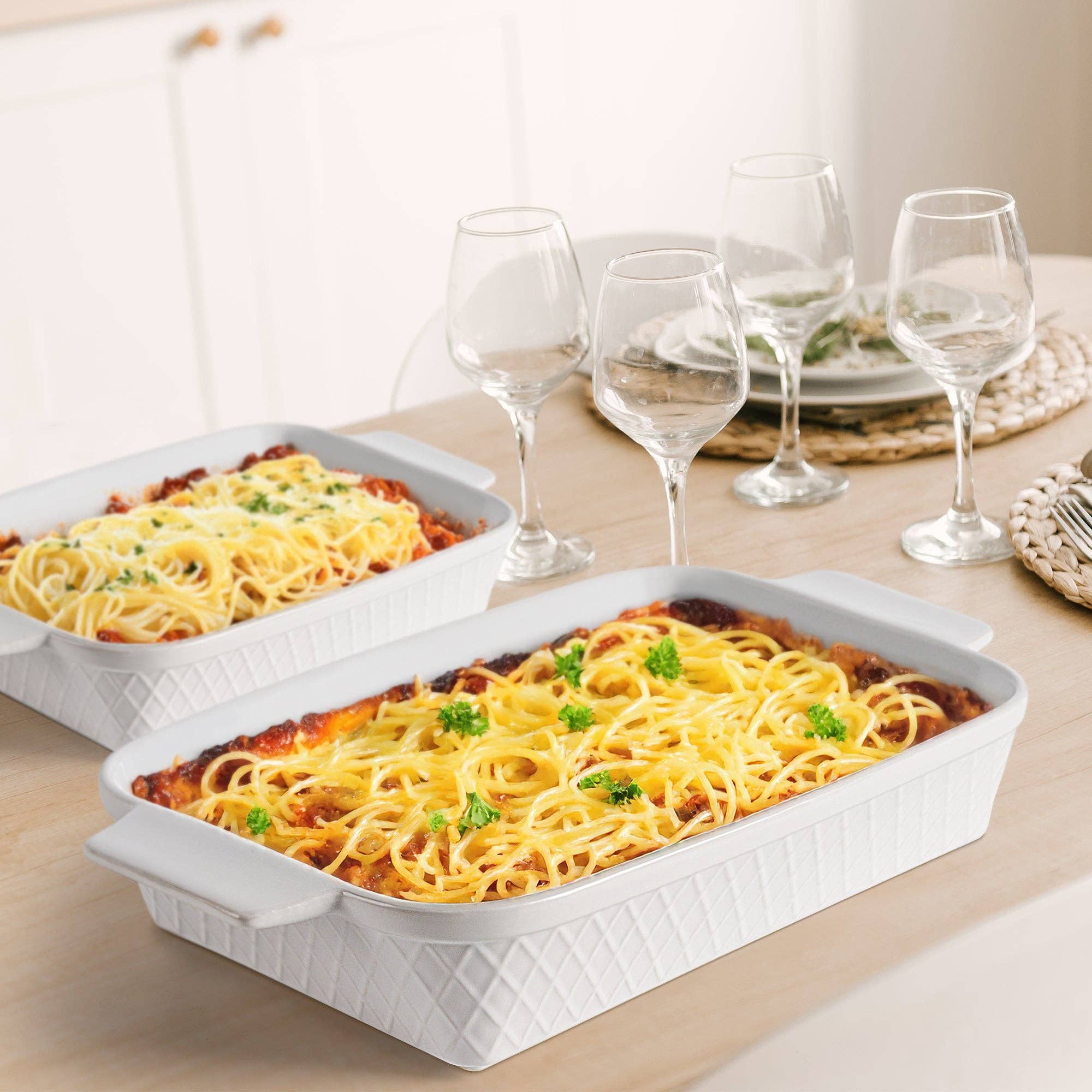 MIAMIO - Wholesale Baking Dish - Palmanova Casserole Dish 3-Piece Set6