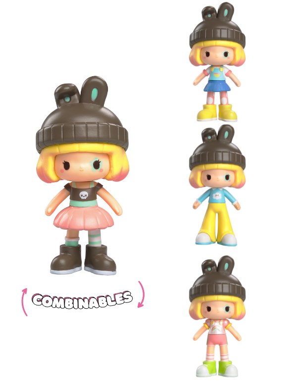 Triciclo Editores - Wholesale Doll Accessory Kit - Kids - Dundun Fashion Dolls - Display 8 units8