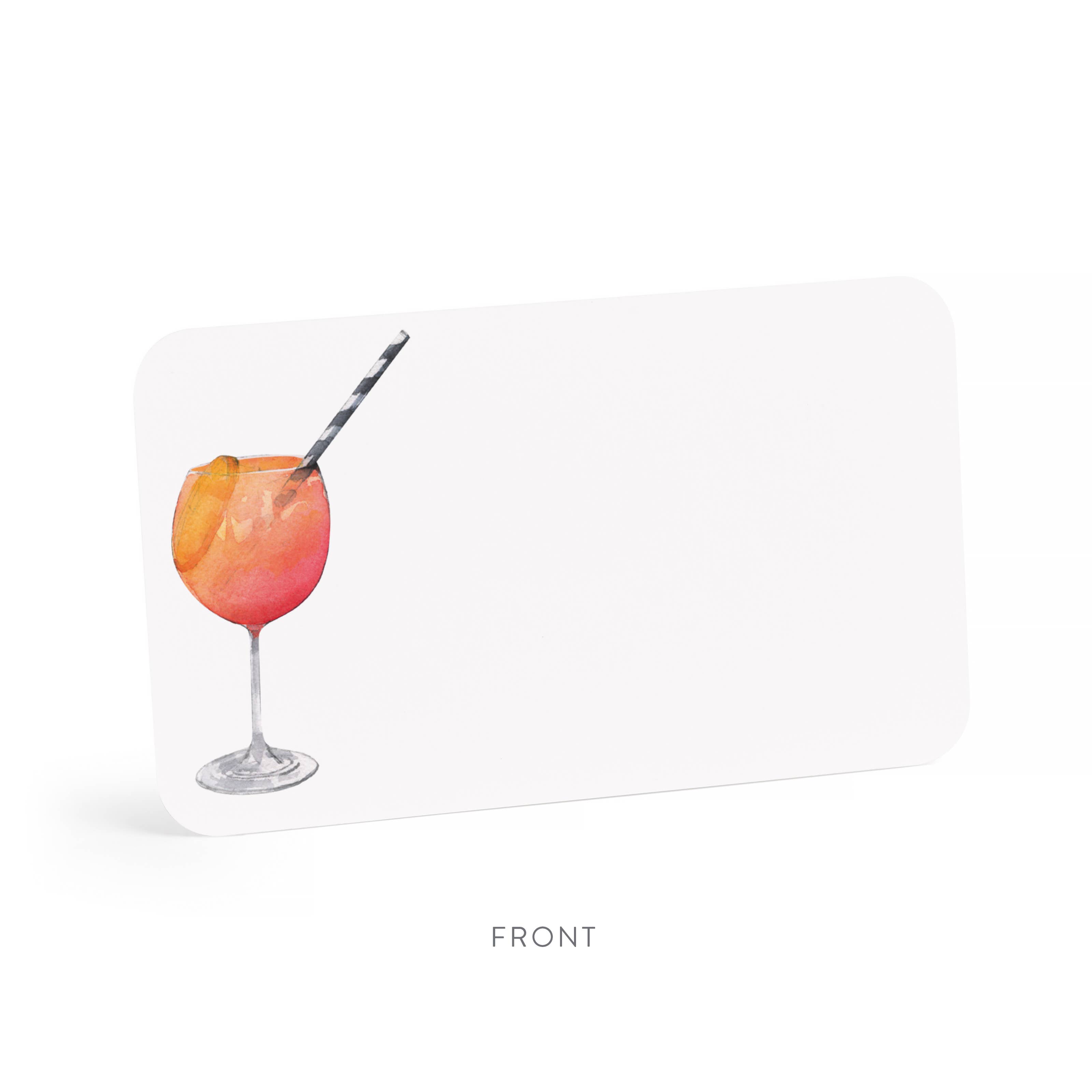 E. Frances Paper - Wholesale Stationery/Notecard Set - Aperol Spritz Little Notes® NEW 55 Count2