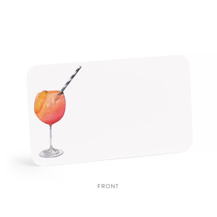 E. Frances Paper - Wholesale Stationery/Notecard Set - Aperol Spritz Little Notes® NEW 55 Count2