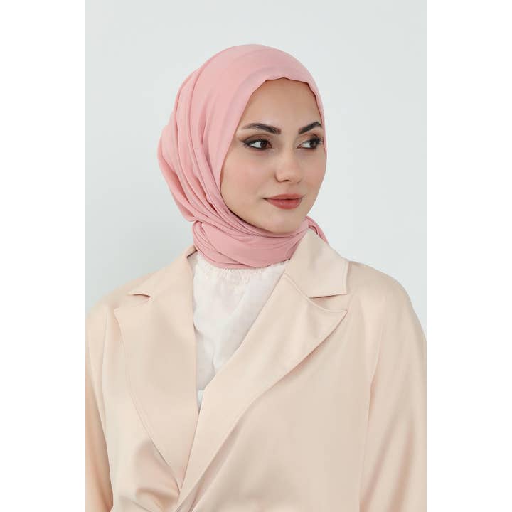 Aisha's Design - Wholesale Hijab – Women’s - Instant Chiffon Shawl Headscarf for Women with Cotton Bonnet Chiffon Turban Cap, Ready-to-Wear Soft Chiffon Shawl Instant Hijab Wrap,PS-4642