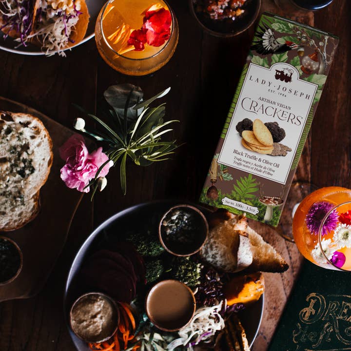 Lady Joseph - Wholesale Crackers - Crackers with Truffle & Olive Oil (snack) Cracker with truffle