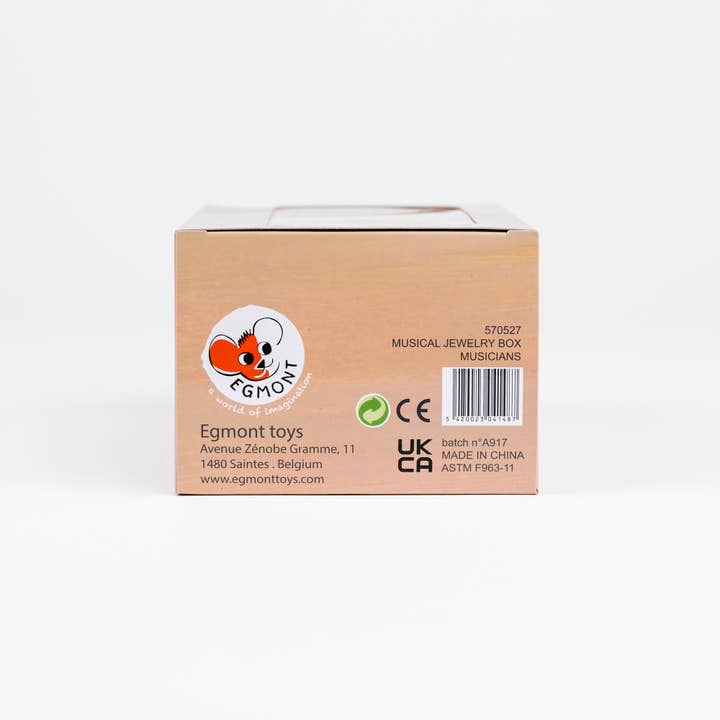 Egmont - Wholesale Jewelry Box/Organizer - Kids - Musical Jewelry Box - Musicians16