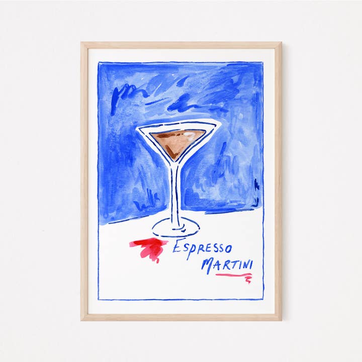 Espresso Martini - Imprimer pour la vente par Holly Bright Art