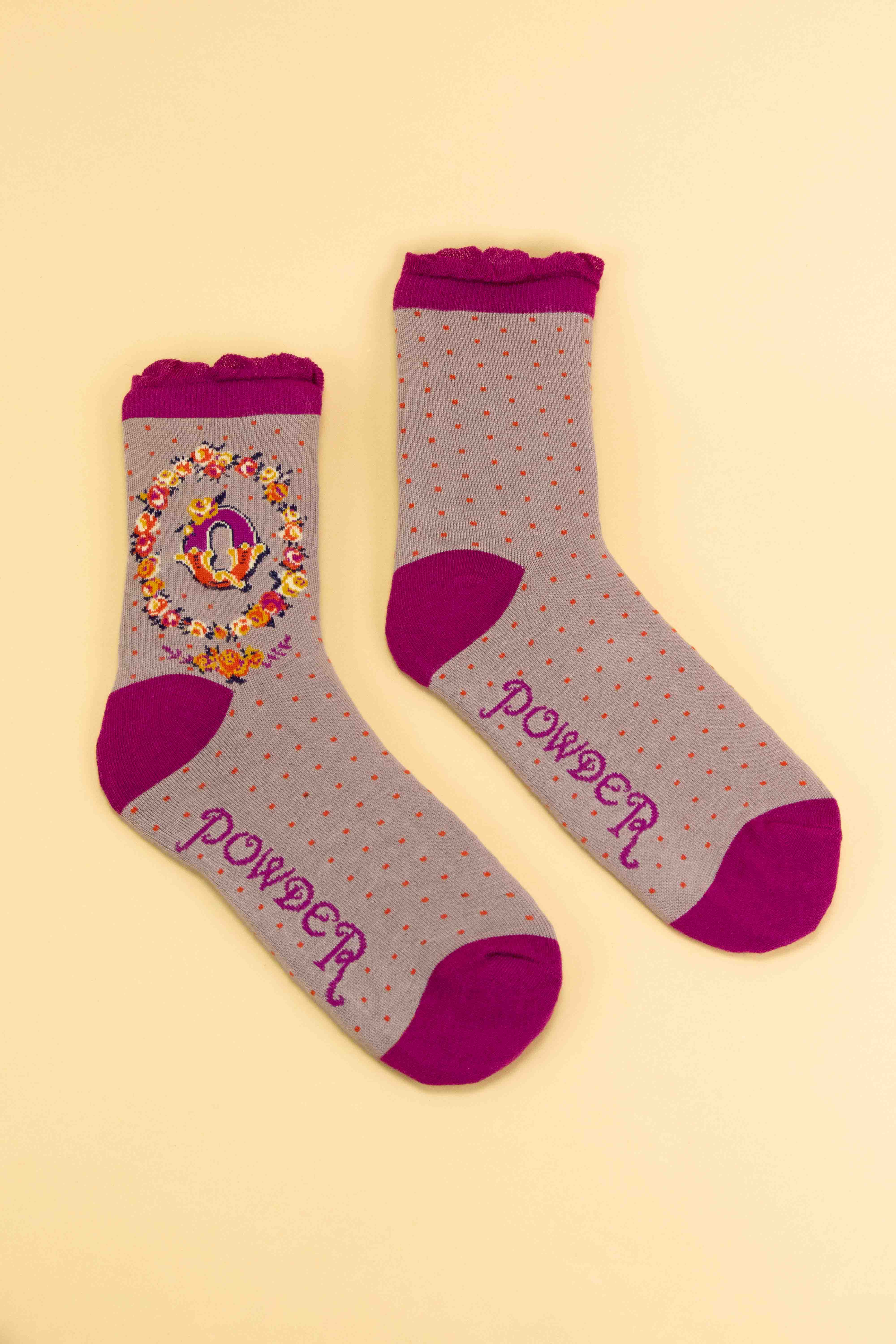 Powder Design - Europe - Wholesale Socks - Women's - Letter Ankle Socks51
